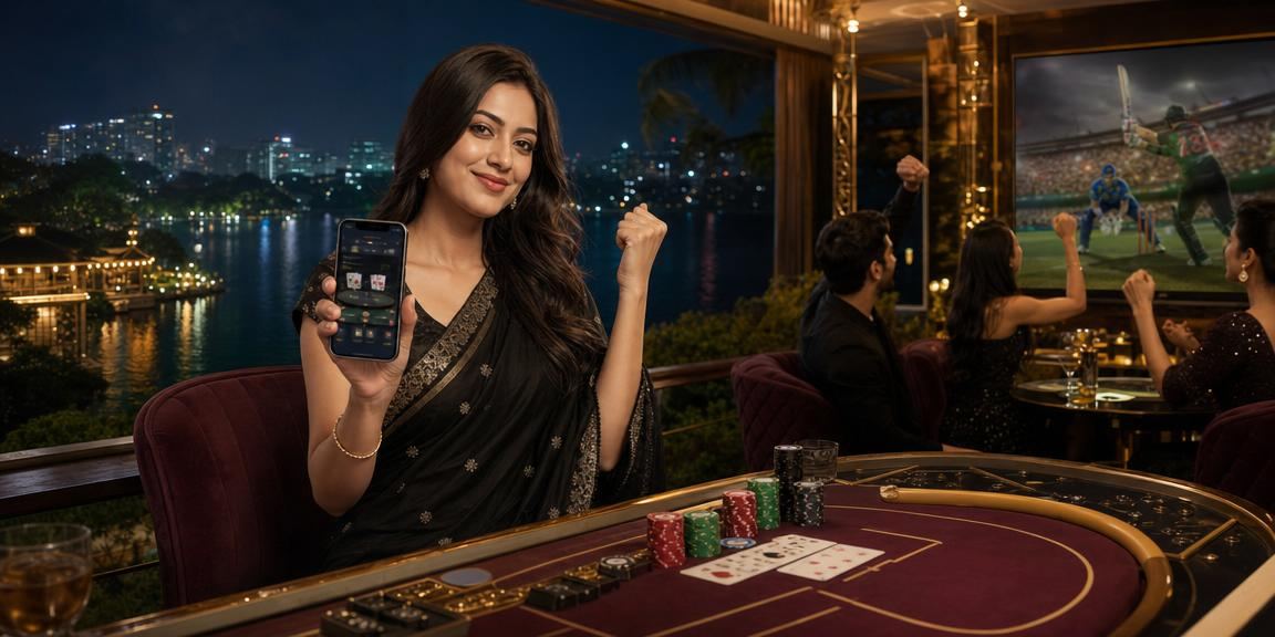 চট্টগ্রাম থেকে লাইভ ব্যাকারাট সেশন চলছে, বাংলাদেশি মডেল ডিলার টেবিলে কার্ড দেখাচ্ছেন